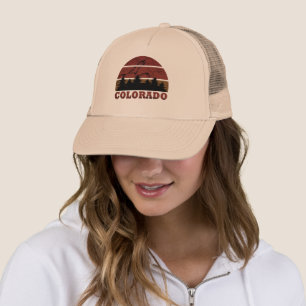 Casquette Montagnes Rocheuses Colorado vintage