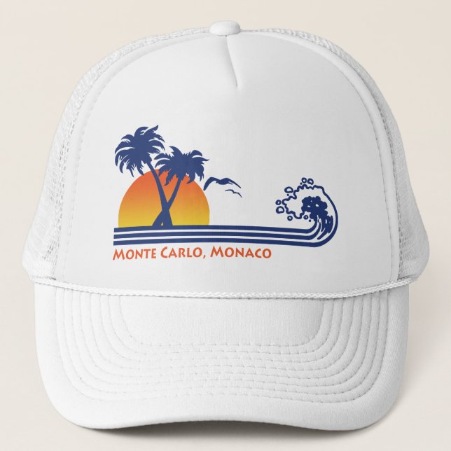 Casquette Monte Carlo Monaco (Devant)