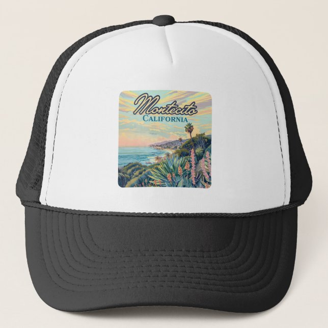 Casquette Montecito California Père Noël Barbara Coastline (Devant)