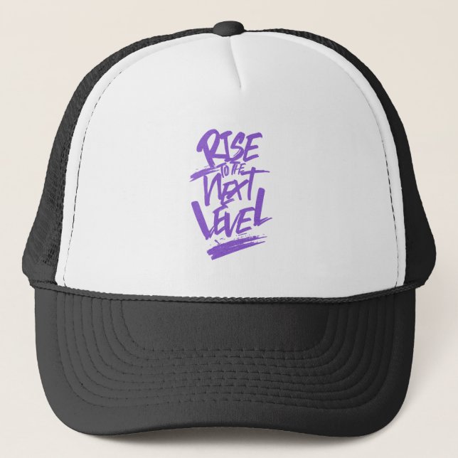 Casquette Monter Au Niveau Suivant Motivation Des Devis (Devant)