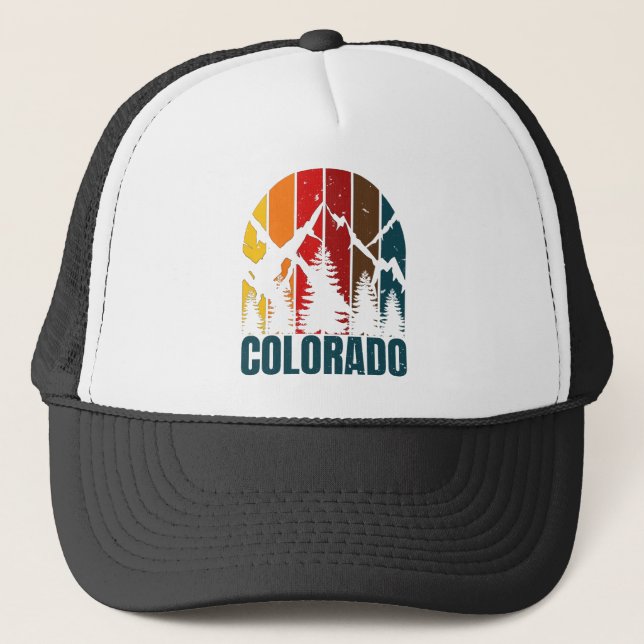 Casquette Monts du Colorado Rétro (Devant)