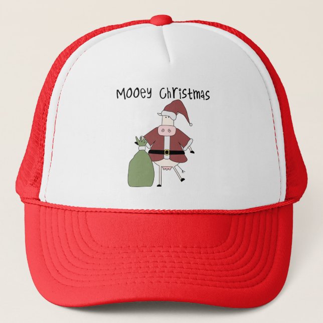 Casquette Mooey Cow T-shirts et cadeaux de Noël (Devant)