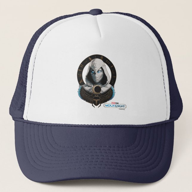 Casquette Moon Knight Egyptien Scarab Graphisme (Devant)