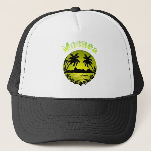 Casquette MOOREA (vert) (Devant)