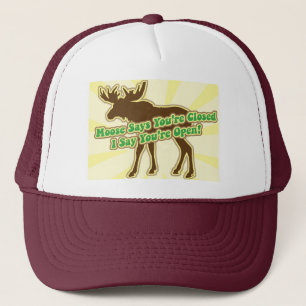 Casquette Moose Dit Que Vous Êtes Fermé !