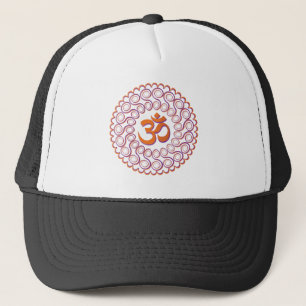 Casquette Motif 2 de la conception de yoga/OM