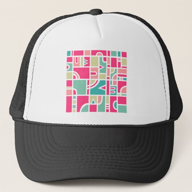 Casquette Motif Abstrait 170715 (Devant)