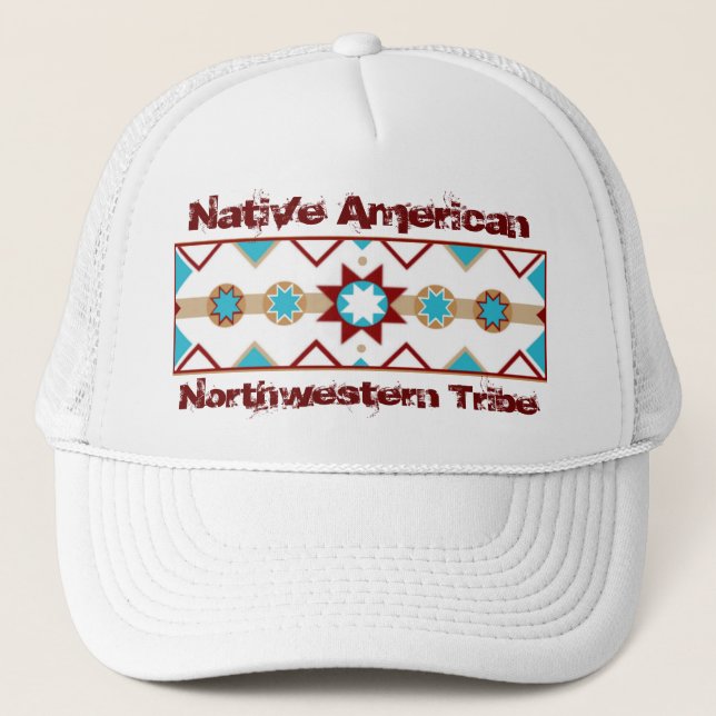 Casquette Motif amérindien (Devant)