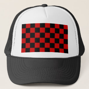 Casquette Motif de chèques