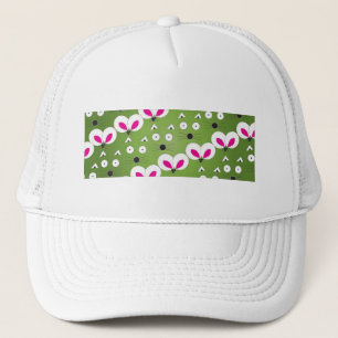 Casquette Motif de souris Cat vert