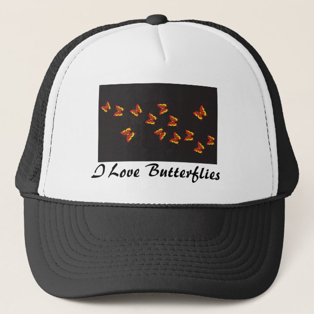 Casquette Motif papillon (Devant)