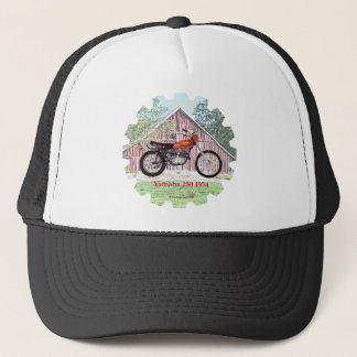 Casquette Moto Yamaha 250 de 1974 classiques