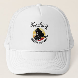 Casquette Motoneige - Dashing À Travers La Neige