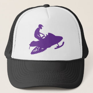 Casquette Motoneige pourpre