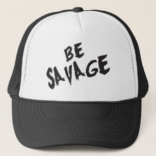 Casquette Mots Inspirationnels - Soyez Sauvage - Gym Motivat