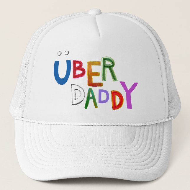 Casquette Mots superbes d'art d'amusement de bon père de (Devant)