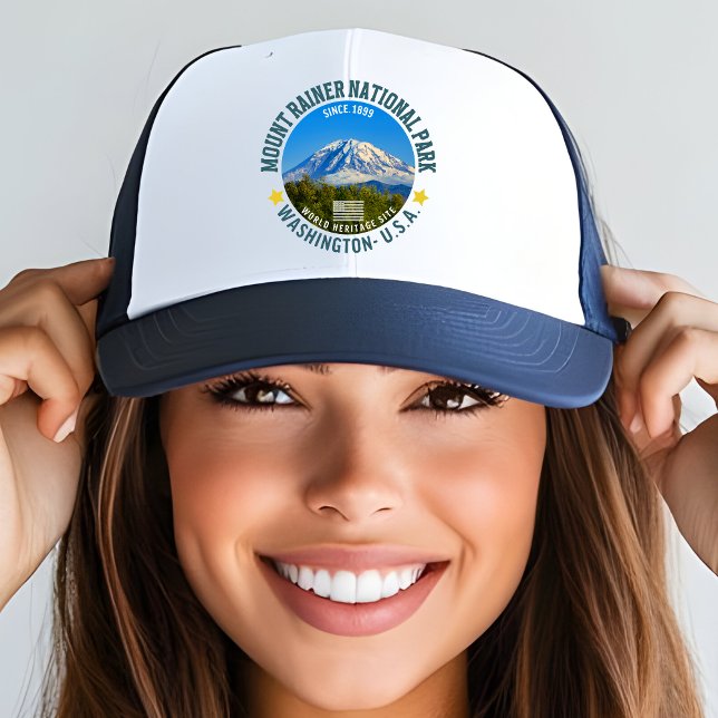 Casquette Mount Rainier National Park Hat – Washington (Créateur téléchargé)