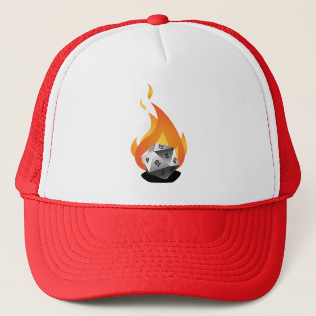 Casquette Mourez dans un feu (D.I.A.F) (Devant)