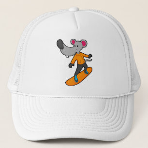 Casquette Mouse as Snowboarder