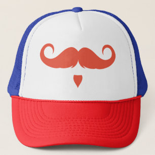 Casquette Moustache guidon personnalisable