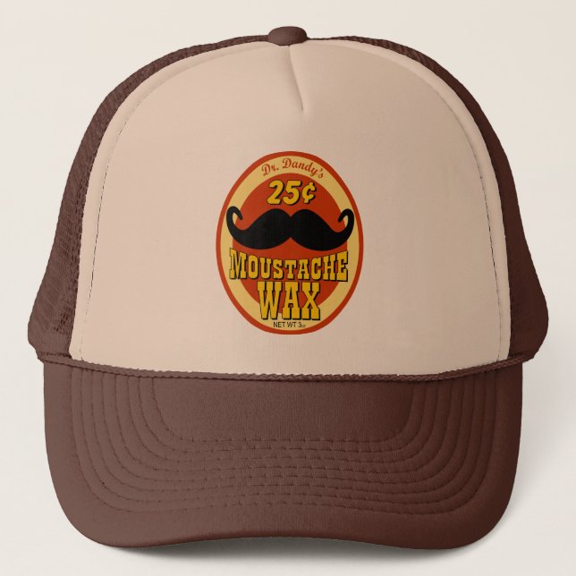 Casquette Moustache Wax de Dr. Dandy's (Devant)