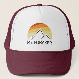 Casquette Mt Foraker Alaska Retro