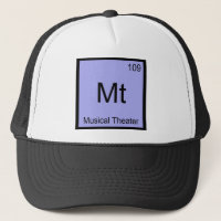 Mt - Symbole Élément Chimique Musical Theater Tee