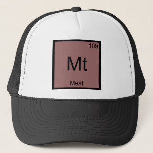 Casquette Mt - Viande Chemise drôle de symbole d'élément T-S