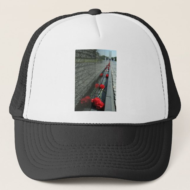 Casquette Mur de mémorial de vétérans du Vietnam (Devant)