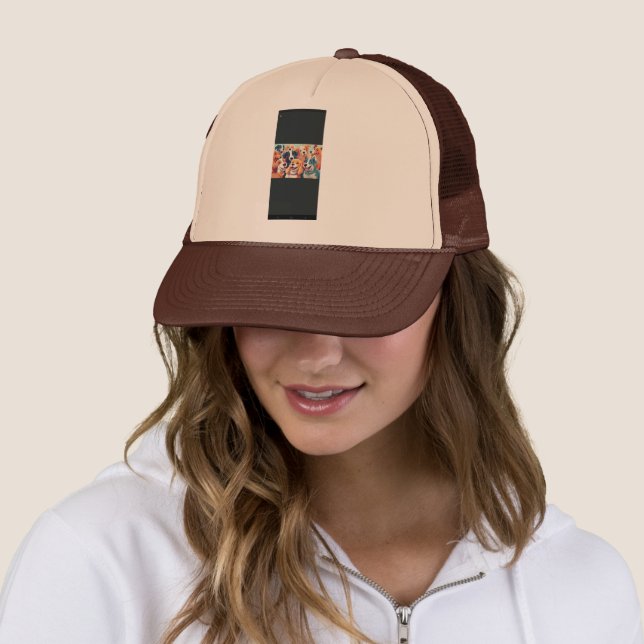 Casquette Murugi porte un chapeau de camion (En situation)