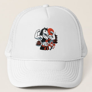 Casquette Muscle Horse Lady – Japanese Sakura Art