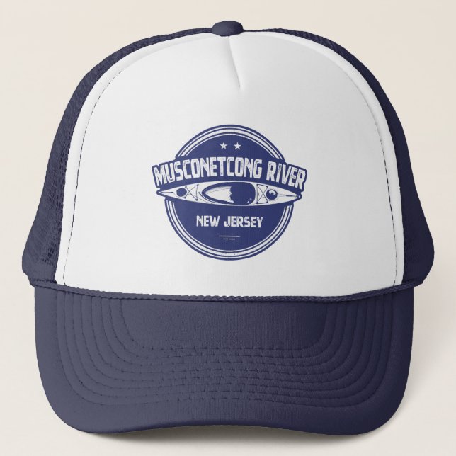 Casquette Musconetcong River New Jersey Kayak (Devant)