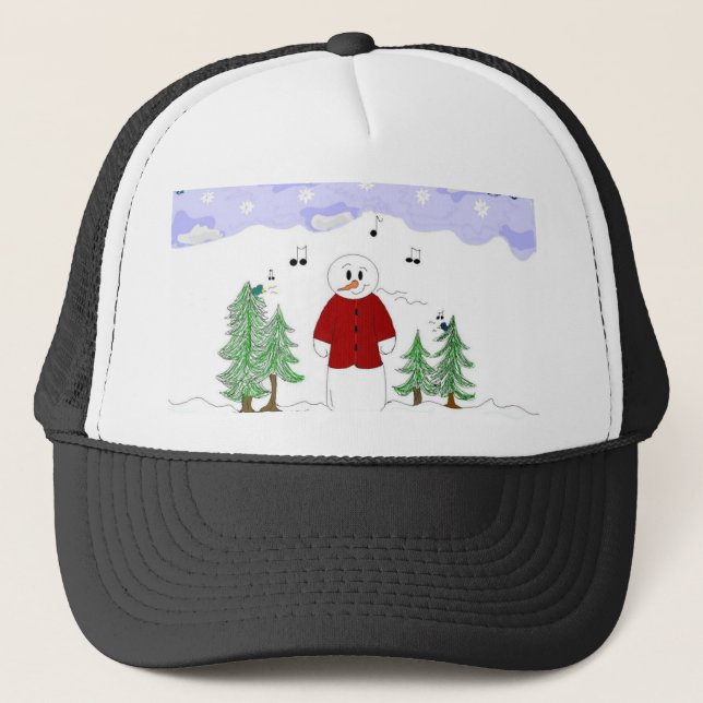 Casquette Musical Snowman (Devant)