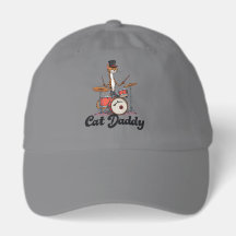 Musique Jazz Cat Daddy Batteur Musicien | Chats ta