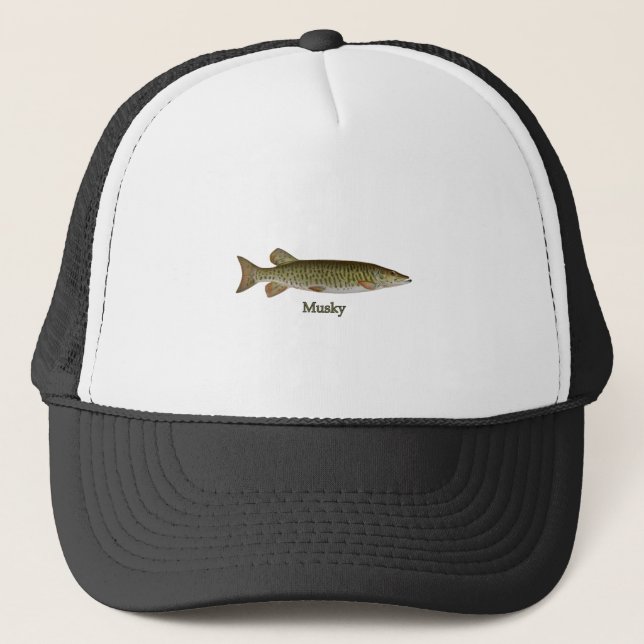 Casquette Musqué (muskellunge) (Devant)