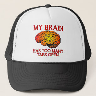 Casquette My Brain a Trop d'Onglets Ouverts Chapeau de Baseb