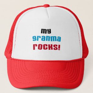 Casquette My Granma Rocks T-shirts et cadeaux