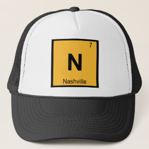 Casquette N - Nashville Tennessee Chimie Tableau Périodique