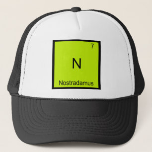 Casquette N - Nostradamus T-shirt drôle de symbole d'élément