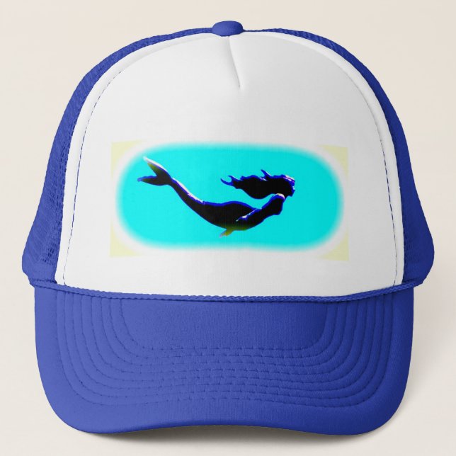 Casquette nage sous-marine de sirène (Devant)
