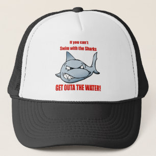 Casquette Nager avec les requins