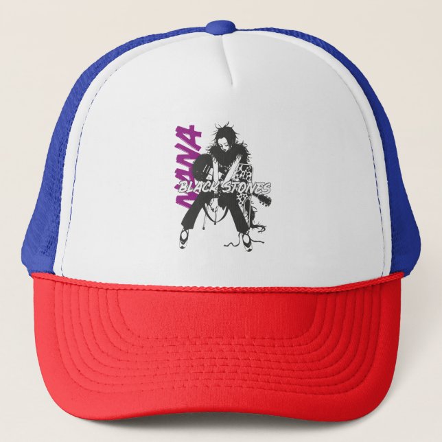 Casquette NANA Osaki Black Stones Trucker Chapeau (Devant)