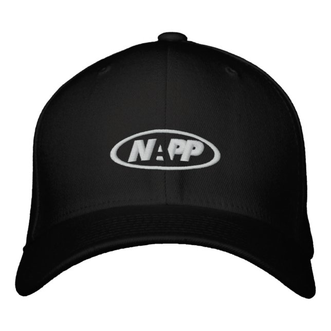 Casquette NAPP en noir (Devant)