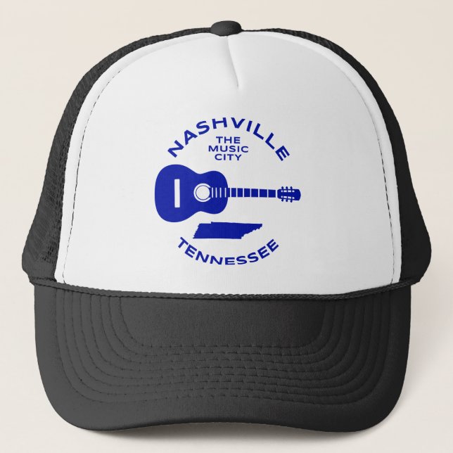Casquette Nashville Tennessee La Ville De La Musique (Devant)