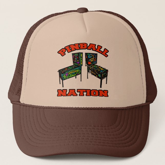 Casquette Nation de flipper (Devant)
