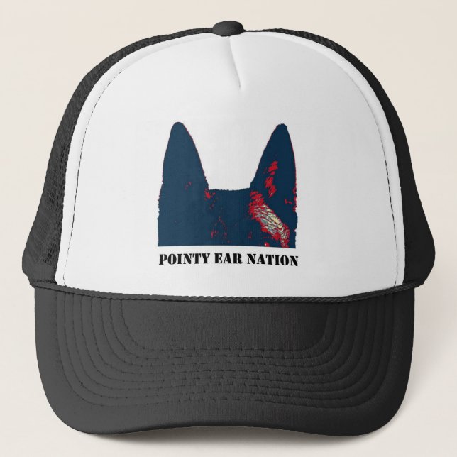 Casquette Nation pointue d'oreille (Devant)