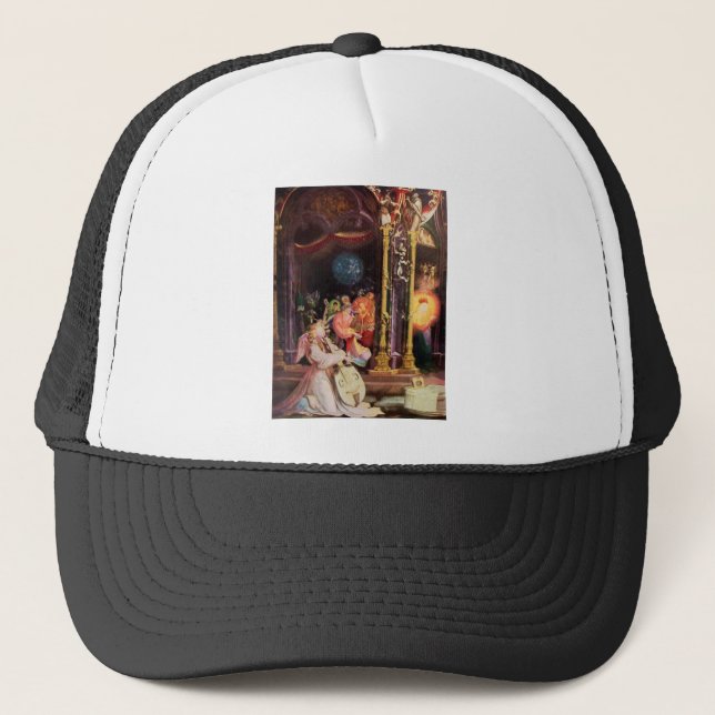 CASQUETTE NATIVITÉ AVEC ANGELS - MAGIE DE NOËL (Devant)