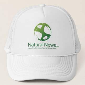 Casquette naturel vert de camionneur de nouvelles