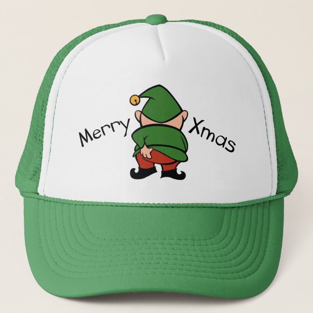 Casquette Naughty Elves Itch Trucker Chapeau (Devant)