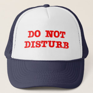 Casquette Ne dérangez pas